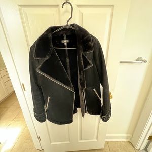 Missguided biker jacket warm winter jacket
